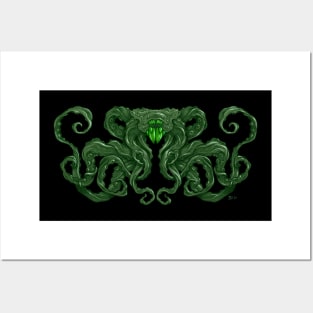 Lovecraft Green Posters and Art